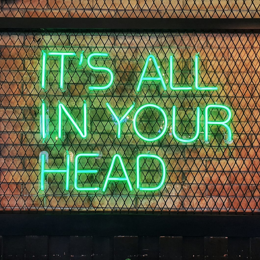 It's All In Your Head Neon Lights