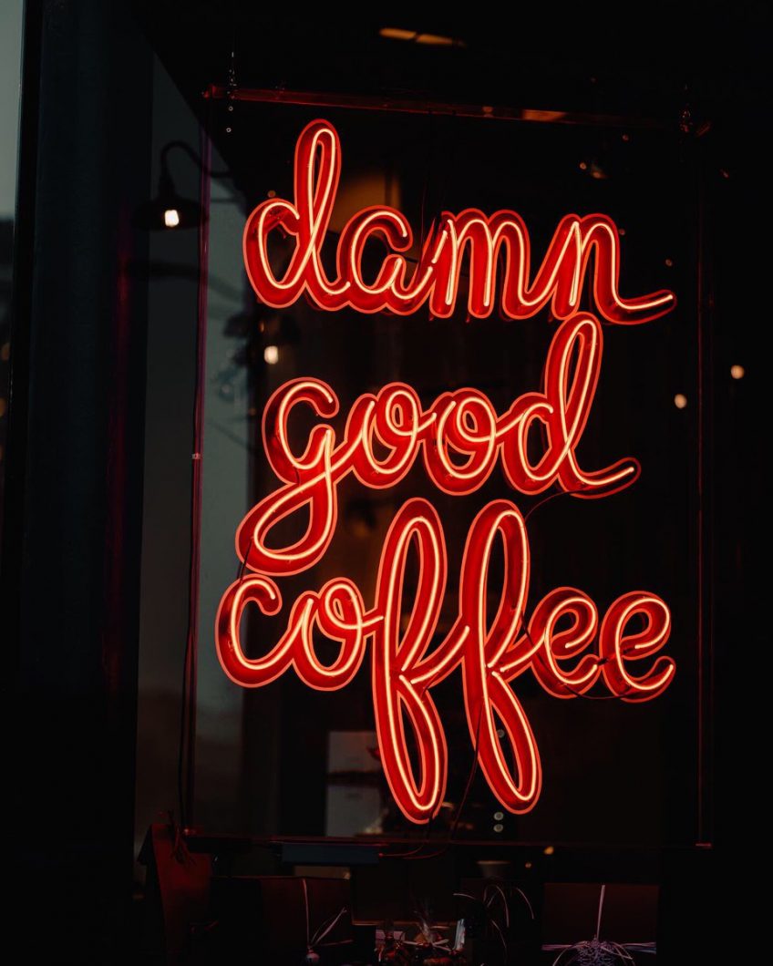 Damn Good Coffee Custom Neon Sign | Neon Nights Auckland, New Zealand