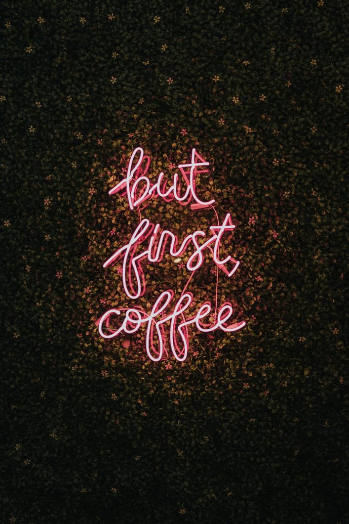 But first coffee Custom Neon Sign | Neon Nights Auckland, New Zealand