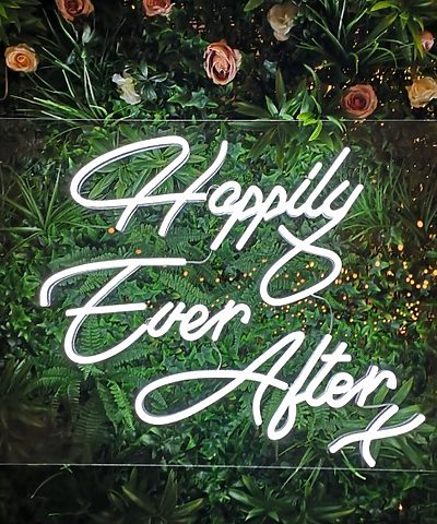 Happily ever after Custom Neon Sign | Neon Nights Auckland, New Zealand