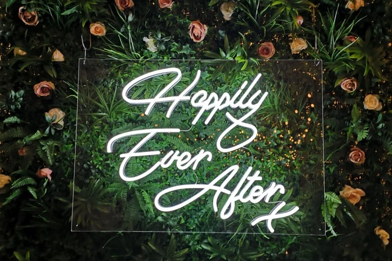 'Happily ever after' Happily ever after Custom Neon Sign | Neon Nights Auckland, New Zealand