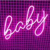 'baby' 59cm Made to Order Neon Sign