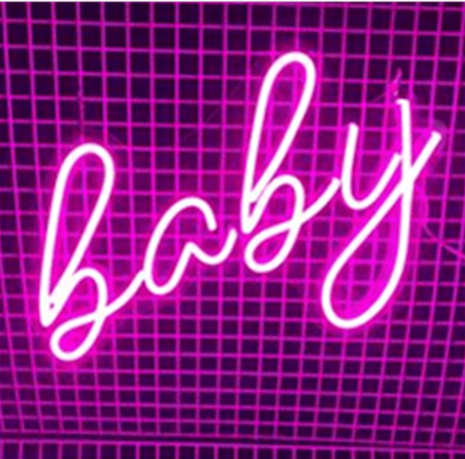 Baby Custom Neon Sign | Neon Nights Auckland, New Zealand