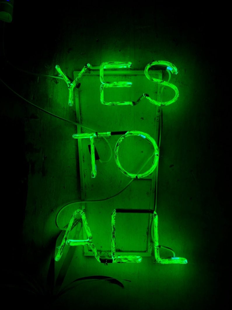 Yes to all Neon Sign