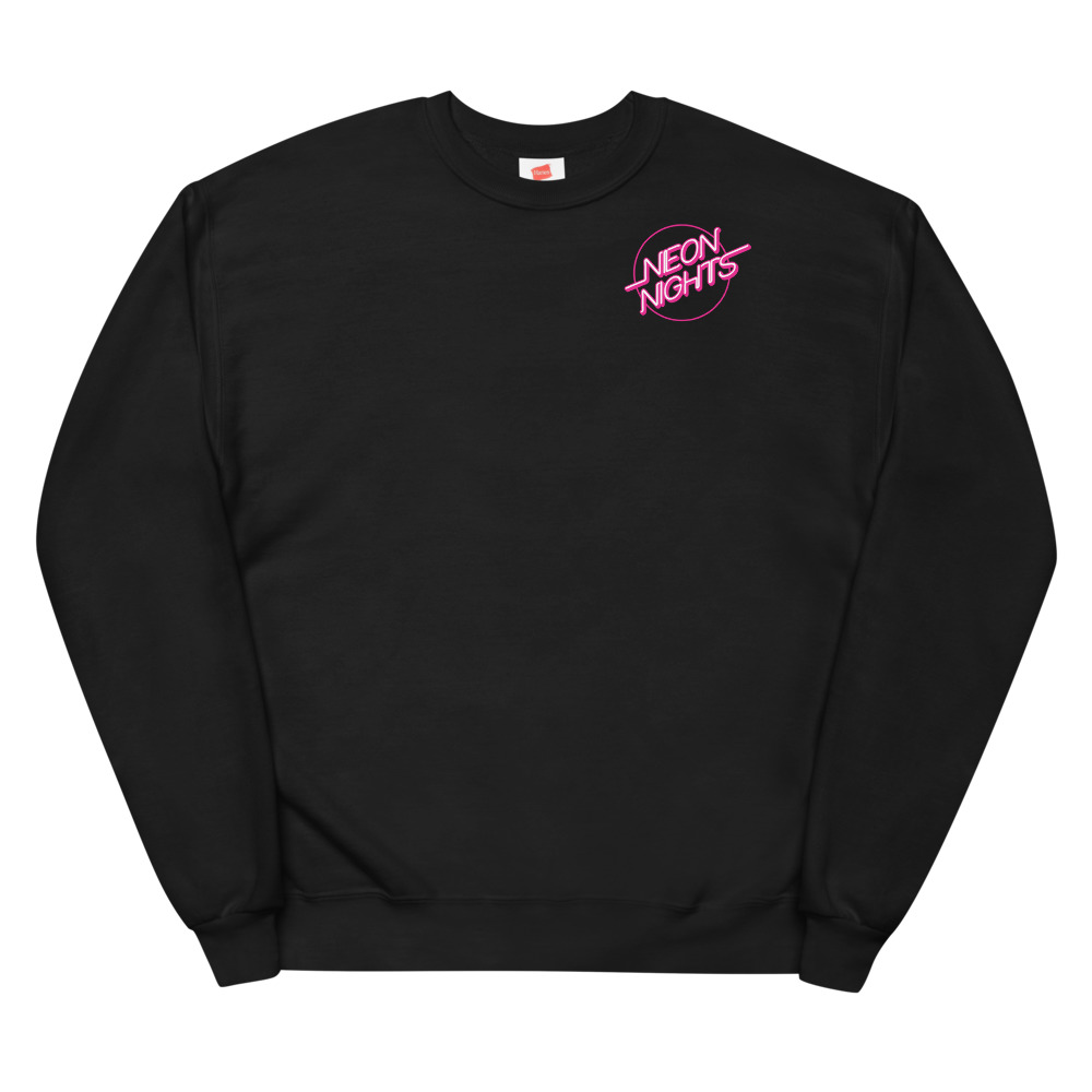 'Fight For Love' unisex-fleece-sweatshirt-black-front-61831b15436b9.jpg