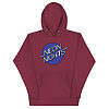 'Chase The Dream' unisex-premium-hoodie-maroon-front-6181a920819e6.jpg