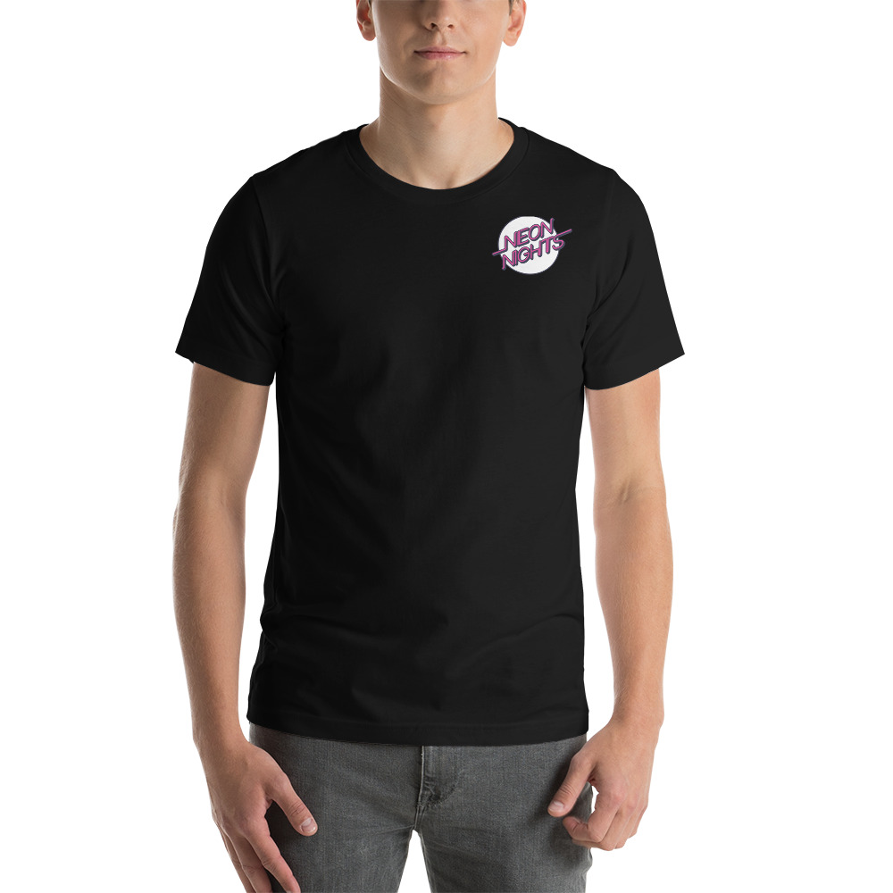 'Action Gives Results' unisex-staple-t-shirt-black-front-618468ad1a9e0.jpg