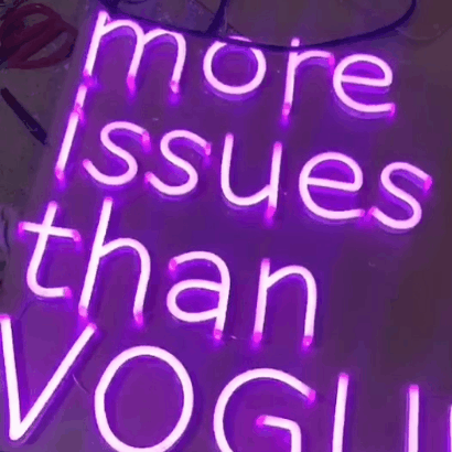 More issues than vogue neon sign dimmer
